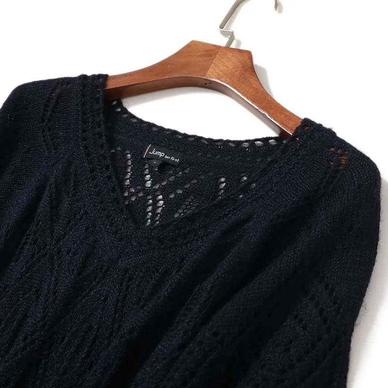 black crochet lace dress-2