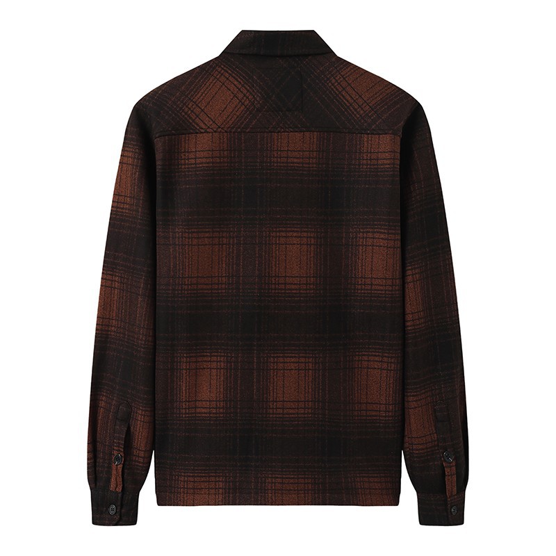 Zipper Plaid Jacket Wholesale&Retail